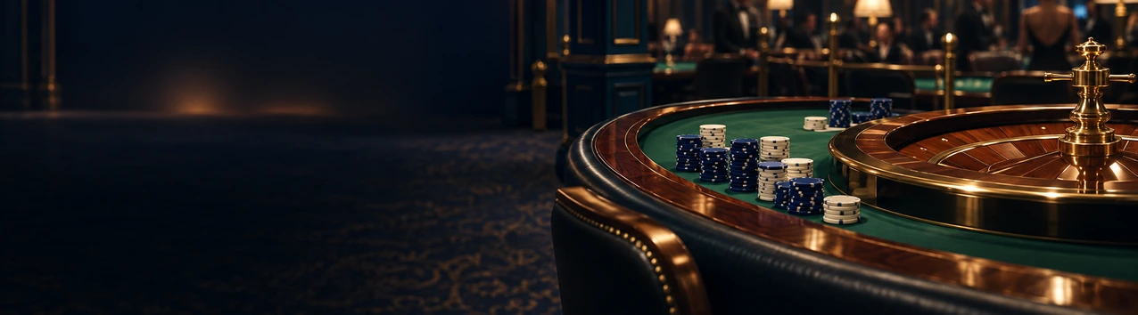 Betbuffon Casino roulette table with chips